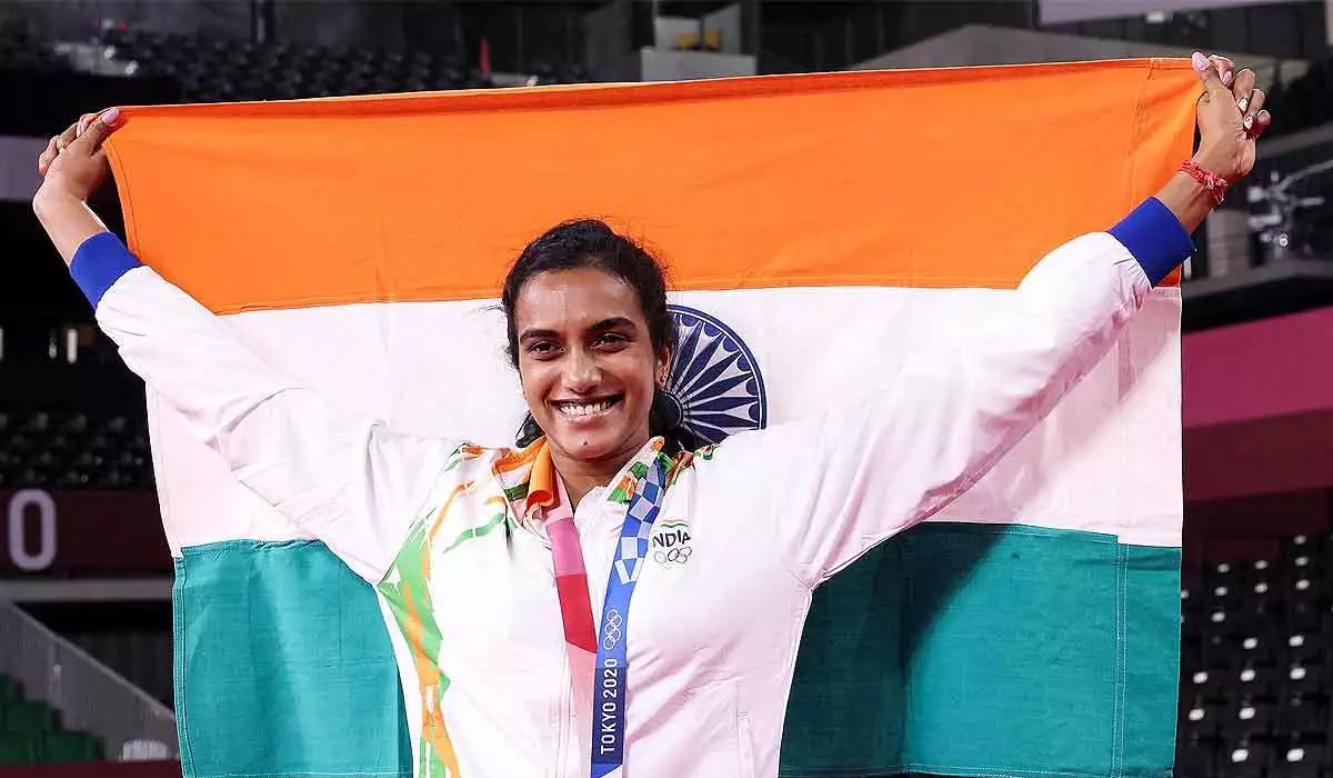 Sindhu awaits ice cream with Modi after second Olympic medal